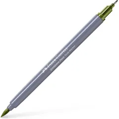 Μαρκαδόρος faber castell goldfaber aqua dual marker chromium green opaque 174 (164674) - Faber castell