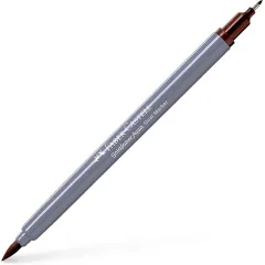 Μαρκαδόρος faber castell goldfaber aqua dual marker burnt siena 283 (164583) - Faber castell