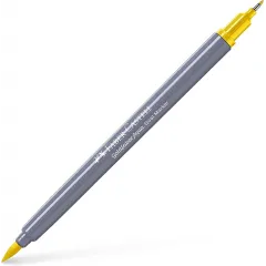 Μαρκαδόρος faber castell goldfaber aqua dual marker cadmium yellow 107 (164607) - Faber castell