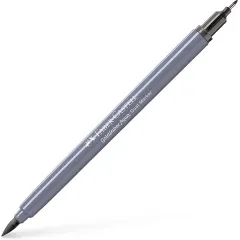 Μαρκαδόρος faber castell goldfaber aqua dual marker cold grey iv 233 (1645840 - Faber castell