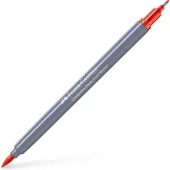 Μαρκαδόρος faber castell goldfaber aqua dual marker dark cadmium orange 115 (164615) - Faber castell