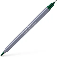 Μαρκαδόρος faber castell goldfaber aqua dual marker dark pthalo green 264 (164564) - Faber castell