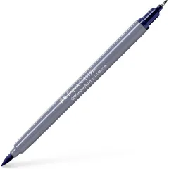 Μαρκαδόρος faber castell goldfaber aqua dual marker indanthrene blue 247 (164647) - Faber castell