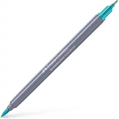 Μαρκαδόρος faber castell goldfaber aqua dual marker light cobalt green 356 (164656) - Faber castell
