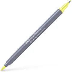 Μαρκαδόρος faber castell goldfaber aqua dual marker light yellow glaze 104 (164604) - Faber castell