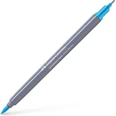 Μαρκαδόρος faber castell goldfaber aqua dual marker manganese blue 245 (164645) - Faber castell