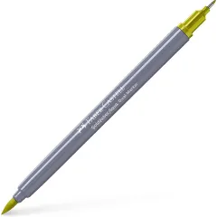 Μαρκαδόρος faber castell goldfaber aqua dual marker may green yellowfish 370 (164670) - Faber castell