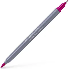 Μαρκαδόρος faber castell goldfaber aqua dual marker middle purple pink 125 (164625) - Faber castell