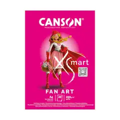 Μπλοκ canson xsmart fan art α4 250gr. 20 φύλλα - Canson