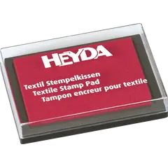ταμπόν heyda για ύφασμα 7.5x5.5cm κόκκινο - Heyda