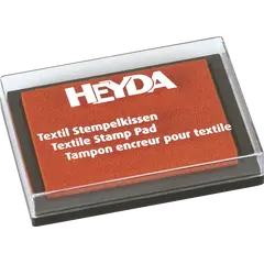 ταμπόν heyda για ύφασμα 7.5x5.5cm πορτοκαλί - Heyda