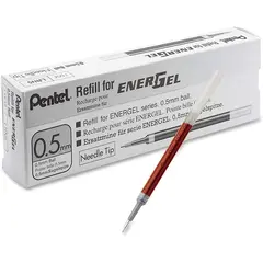 Ανταλλακτικό για pentel energel 0.5 lrn5a κόκκινο - Pentel