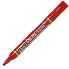 Μαρκαδόρος pentel 860 peramnent b κόκκινο - Pentel