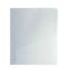 Ντοσιέ typotrast 4 κρίκ. 4cm διάφανο - Typotrust