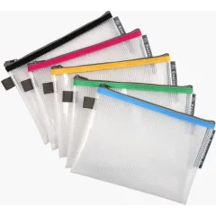 Θήκη πλαστική με zip αδιάβροχη a5 exacompta - Exacompta