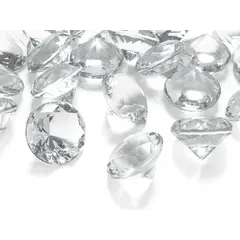 Κρυσταλάκια διαμάντι diamond confletti 30mm 5 tεμάχια - Deco