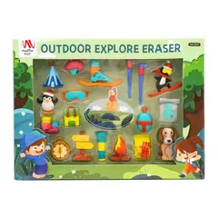 Γόμες gift eraser set: outdoor explore - Little tree