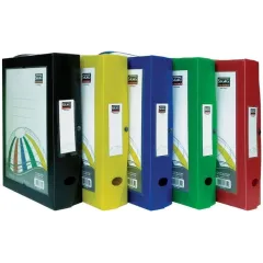 Κουτί skag 36.5x27x8cm με κουμπί & χερούλι κλασ.χρώματα - Skag