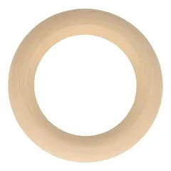 Κρίκος artemio ξύλινος 5x7.5mm 5 τεμάχια - Artemio