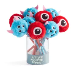 Μολύβι miquelrius little monster με pom-pom mr11277 κόκκινο - Miquelrius