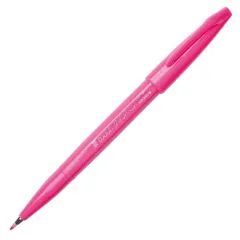 Μαρκαδόρος pentel πινέλο brush sign pen pink - Pentel