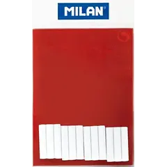 Ανταλλακτικα για ηλεκτρική γόμα milan για μολύβι 12 τεμάχια - Milan