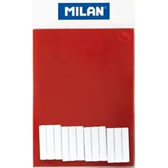 Ανταλλακτικα για ηλεκτρική γόμα milan για μολύβι 12 τεμάχια - Milan