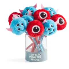 Μολύβι miquelrius little monster με pom-pom mr11277 μπλέ - Miquelrius