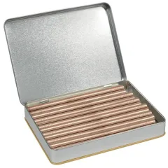 Βουλοκέρι ροζ glitter 17 εκατοστά 12mm 1τεμ. - 