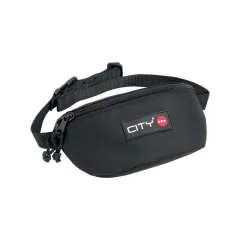 τσαντάκι μέσης μπανάνα city lycsac black is back 90174 - Lycsac city