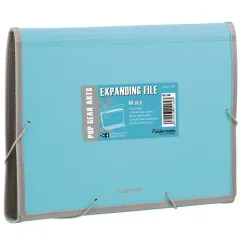 Ντοσιέ foldermate α4 13 θέσεων γαλάζιο - Foldermate