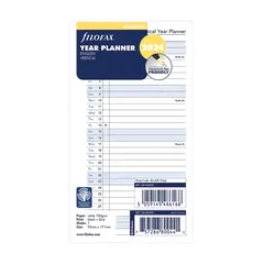 Ανταλλακτικό filofax ημερολόγιο personal vertical planner 68402 - Filofax