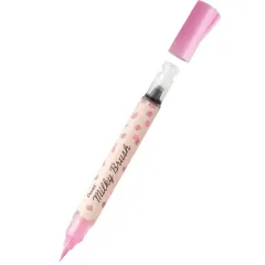 Μαρκαδόρος pentel milky brush pastel pink - Pentel