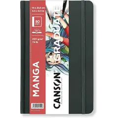 Μπλόκ σχεδίου canson graduate manga 14x21cm 80 σελίδες 200gr - Canson