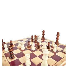 σκάκι ξύλινο 36x38cm pin toys  6+ - Pin toy