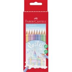 Ξυλομπογιές faber castell pastel 10 τεμάχια - Faber castell