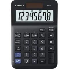 Αριθμομηχανή casio 8 ψηφίων ms-8f - Casio