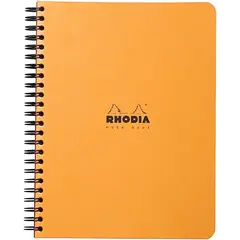 σημειωματάριο με σπιράλ rhodia dotbook πορτοκαλί 16x21cm - Rhodia