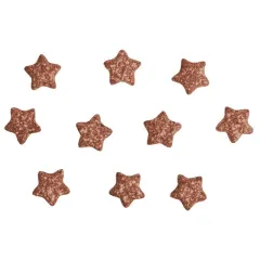 Αστέρια glitter rayher μπρονζέ 1cm 160 τεμάχια - Rayher