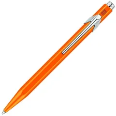 στυλό caran d'ache μεταλλικό blister medium fluo πορτοκαλί ballpen - Caran d'ache