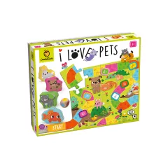 Επιτραπέζιο παιxνίδι παζλ ludattica i love pets 3+ - Ludaticca