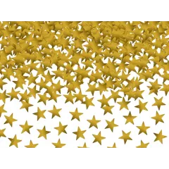 Confetti gold stars 10mm 30gr - Deco