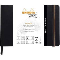 Μπλοκ για sketchbook rhodia bristol 21x14.8cm 64 φύλλα 205g/m - Rhodia