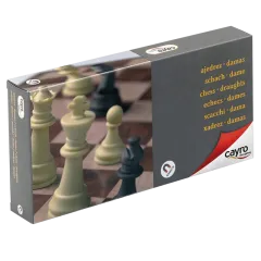 σκάκι - ντάμα μαγνητικό 24x24cm cayro 7+ - Cayro