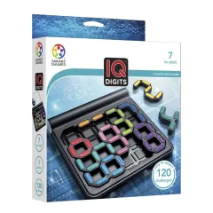 Επιτραπέζιο παιχνίδι smartgames iq digits (120 challenges) 7+ - Smart games