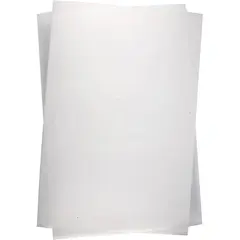 Shrink plastic matt transparent 20x30cm - Deco