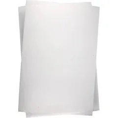 Shrink plastic matt transparent 20x30cm - Deco