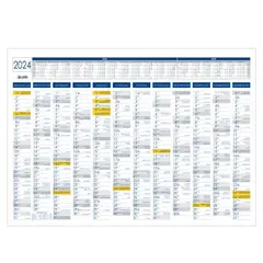 Ημερολόγιο πλανόγραμμα ετήσιο 2024 50x70cm - Next