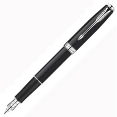 πένα parker sonnet laque black  ct fpen - Parker