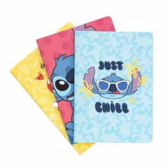 τετράδια erik disney stitch 3 τεμάχια 15x21cm - Erik